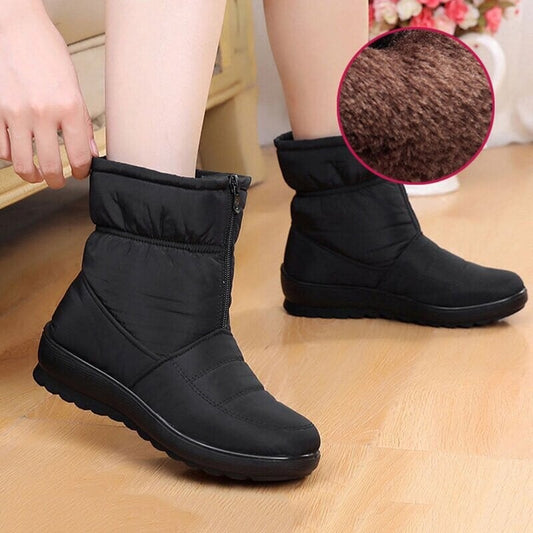 ROSLYN | WATERPROOF PADDED ANKLE BOOTS