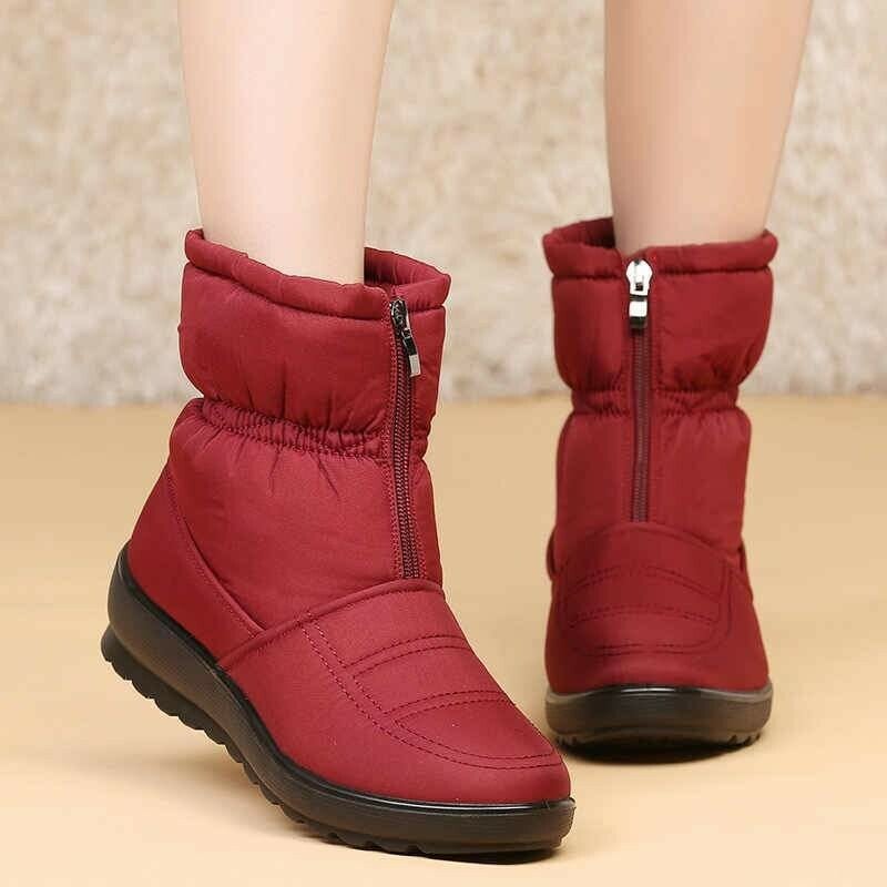 ROSLYN | WATERPROOF PADDED ANKLE BOOTS