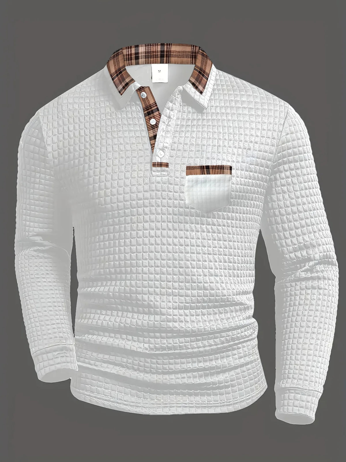 WILLIAM | MEN'S ELEGANT LONG SLEEVE POLO