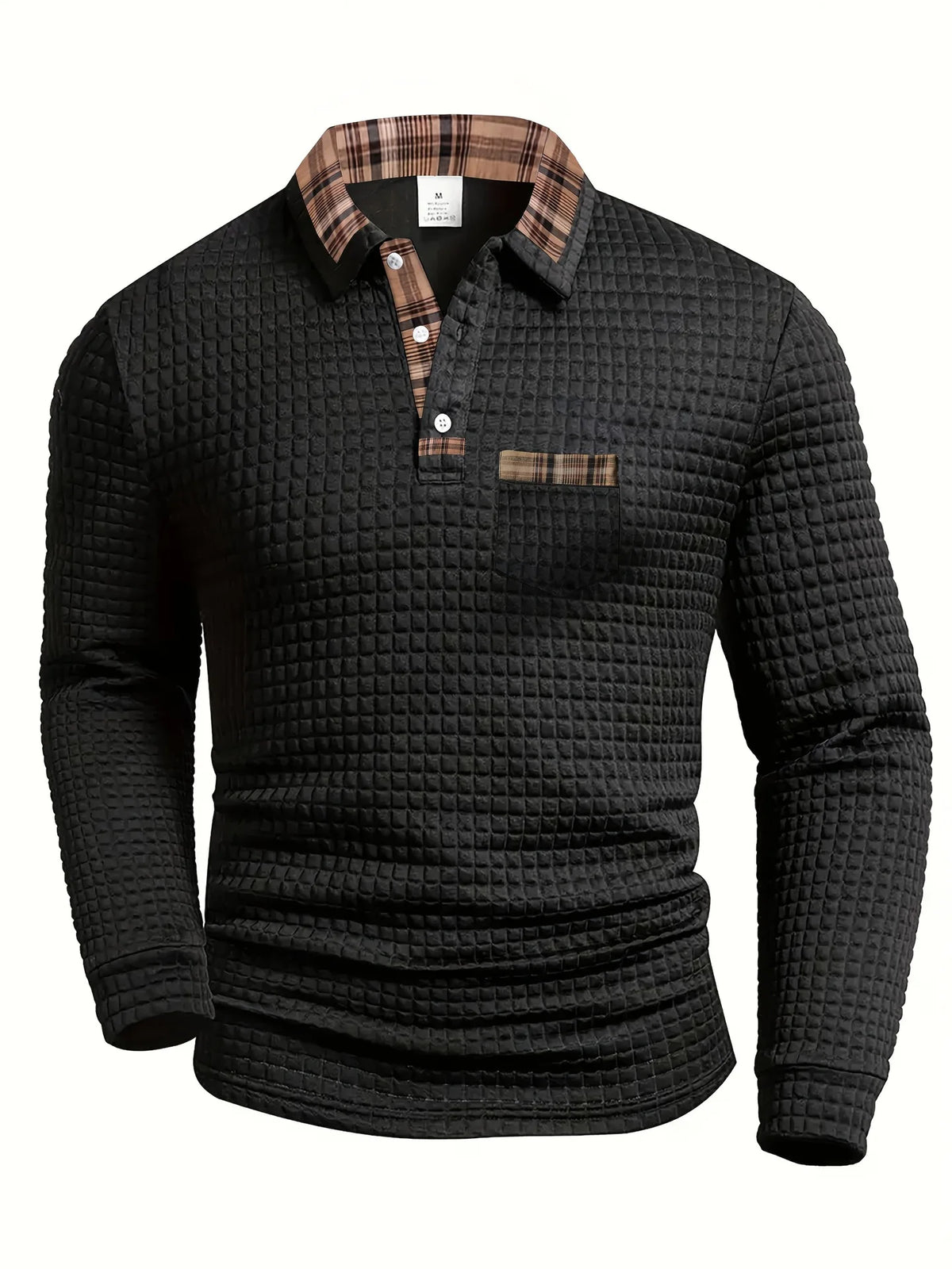 WILLIAM | MEN'S ELEGANT LONG SLEEVE POLO
