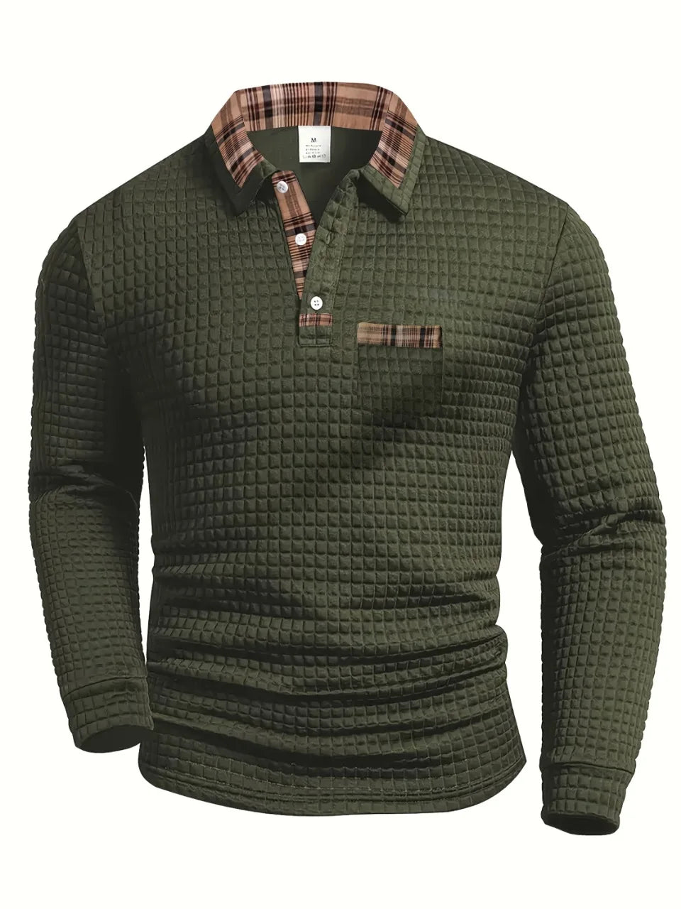 WILLIAM | MEN'S ELEGANT LONG SLEEVE POLO