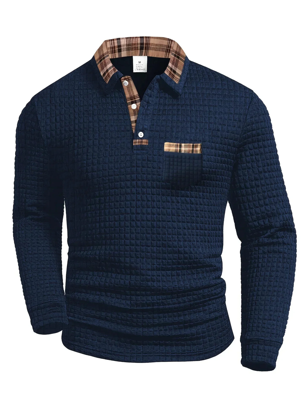 WILLIAM | MEN'S ELEGANT LONG SLEEVE POLO